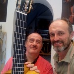 Il Maestro Aldo Benedetti Castri e il Maestro Liutaio Federico Falaschi con l'Epichorde®